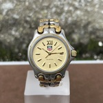 Horloge, Tag Heuer, 200m Quartz, Staal/Goud